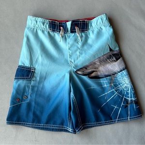 3 for $25 ~ Old Navy ~ Swim Shorts ~ Shark Graphic ~ Boys Size XS 5
